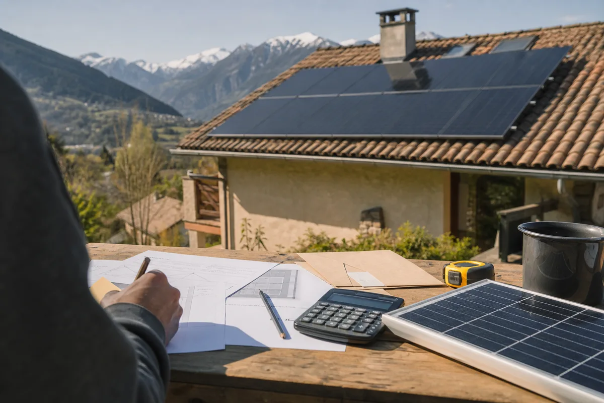 Rentabilité solaire à Embrun : le calcul honnête, poste par poste